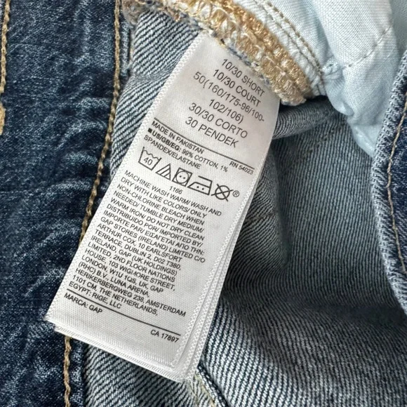 GAP High Rise Cheeky Straight Leg Jeans - Picture 7 of 7